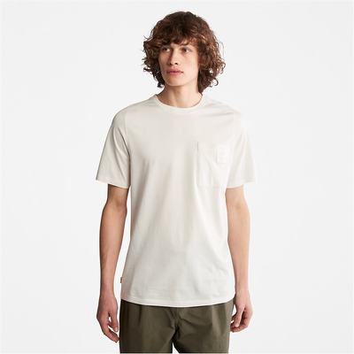 Pánské Tričko Timberland Eco-Ready Supima® Bavlněné TimberFresh™ T-Shirt Bílé | TI75614-287