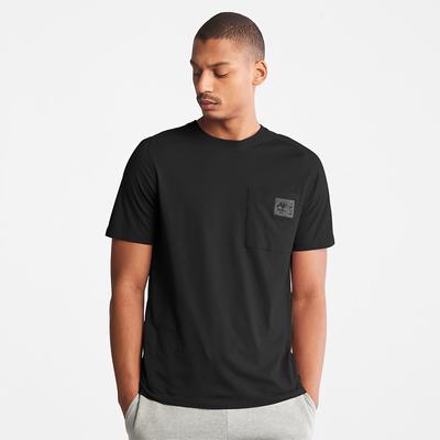 Pánské Tričko Timberland Eco-Ready Supima® Bavlněné TimberFresh™ T-Shirt Černé | TI97531-351