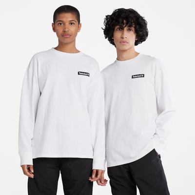 Pánské Tričko Timberland Heavyweight Long-Sleeve T-Shirt Bílé | TI07152-109