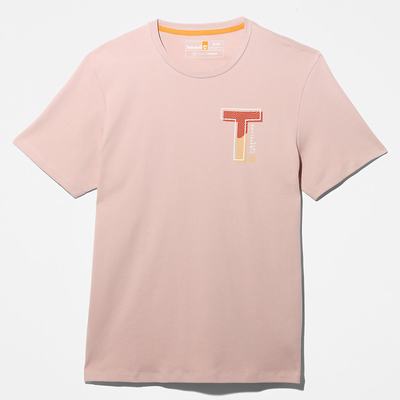 Pánské Tričko Timberland Interlock TimberFresh™ T-Shirt Růžové | TI42978-942