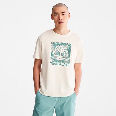 Pánské Tričko Timberland Interlock TimberFresh™ T-Shirt Bílé | TI57318-436