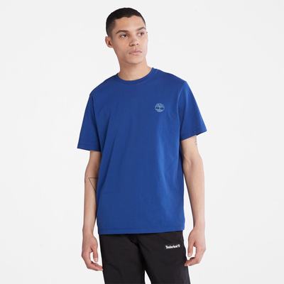 Pánské Tričko Timberland Multi-Logo Back-Graphic T-Shirt Blankyt | TI58769-470