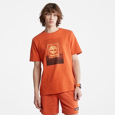 Pánské Tričko Timberland Outdoor Archive T-Shirt Oranžové | TI28964-890