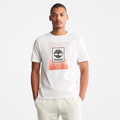 Pánské Tričko Timberland Outdoor Archive T-Shirt Bílé | TI56237-402