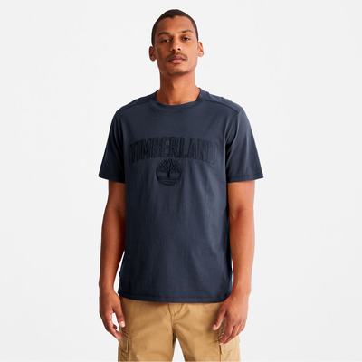 Pánské Tričko Timberland Outdoor Heritage EK+ Graphic T-Shirt Tmavě Blankyt | TI03521-361