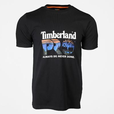 Pánské Tričko Timberland PRO® Bavlněné Core Logo T-Shirt Černé Viacfarebný | TI71394-316