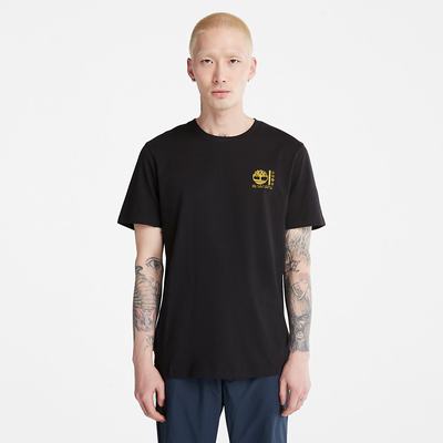 Pánské Tričko Timberland Photographic T-Shirt Černé | TI23907-032