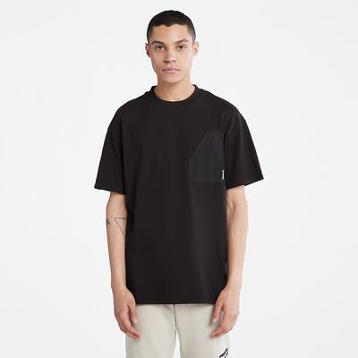 Pánské Tričko Timberland Progressive Utility Pocket T-Shirt Černé | TI16492-390