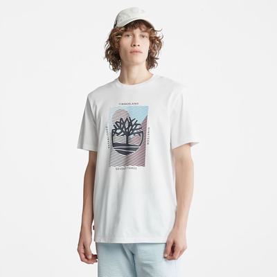 Pánské Tričko Timberland Tree-Logo T-Shirt Bílé | TI87391-052