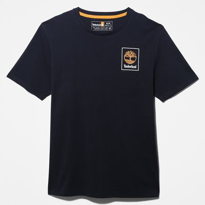 Pánské Tričko Timberland Vítr, Vody, Earth and Sky™ T-Shirt Tmavě Blankyt | TI02631-147