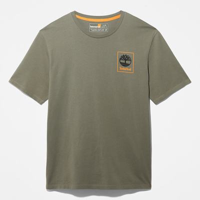 Pánské Tričko Timberland Vítr, Vody, Earth and Sky™ T-Shirt Zelene | TI05732-479