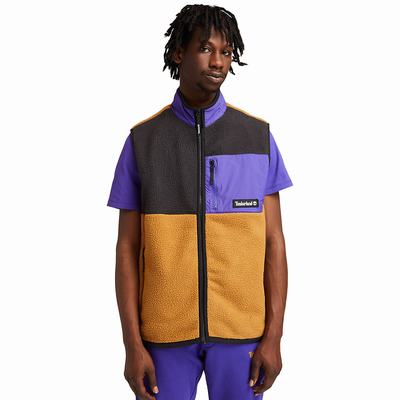 Pánské Vesty Timberland High-Pile Fleece Žluté | TI08341-456