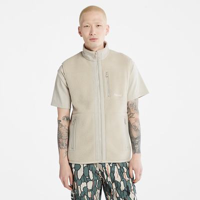 Pánské Vesty Timberland High-Pile Fleece Béžový | TI57201-964