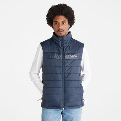 Pánské Vesty Timberland Mount Eastman Prošívaný Tmavě Blankyt | TI14937-128