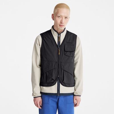 Pánské Vesty Timberland Outdoor Stow-and-Go Utility Černé | TI95078-072