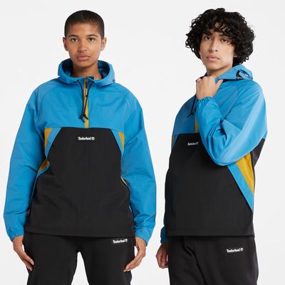 Pánské Větrovka Timberland Zip-Neck Windbreaker Světle Blankyt Černé | TI29568-503