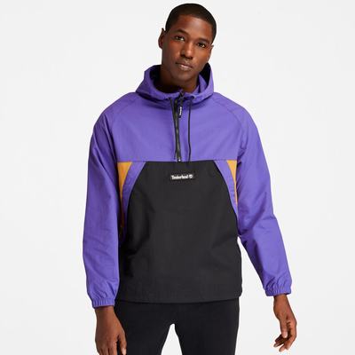 Pánské Větrovka Timberland Zip-Neck Windbreaker Tmavě Blankyt Černé | TI65792-429