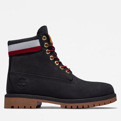 Pánské Zimní Boty Timberland Heritage 6 Inch Winter Černé | TI54016-179