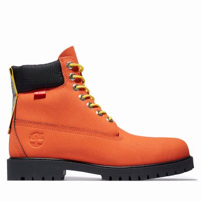 Pánské Zimní Boty Timberland Heritage 6 Inch Winter Oranžové | TI85047-524