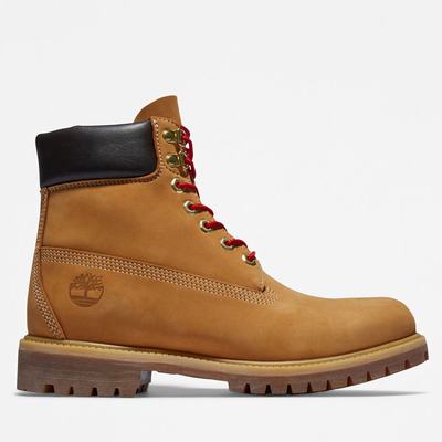Pánské Zimní Boty Timberland Premium 6 Inch Lux Leather Žluté | TI19453-924