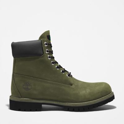 Pánské Zimní Boty Timberland Premium 6-Inch Waterproof Tmavě Zelene | TI53681-302