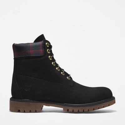 Pánské Zimní Boty Timberland Premium® 6 Inch Černé Růžové | TI87963-264