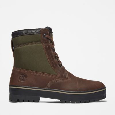 Pánské Zimní Boty Timberland Spruce Mountain Waterproof Warm-Podšité Tmavě Hnědé | TI78209-319