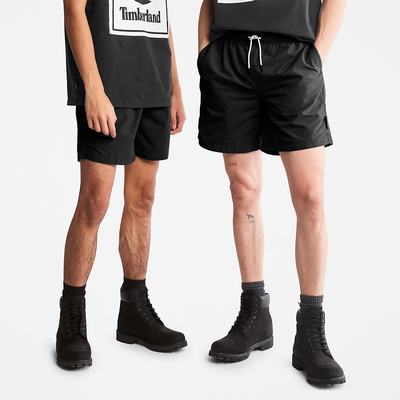 Pánské Šortky Timberland All Gender Windbreaker Černé | TI84213-815
