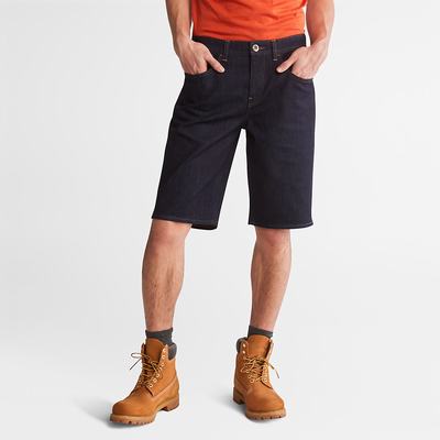 Pánské Šortky Timberland Canobie Lake Denim Tmavě Blankyt | TI46910-471