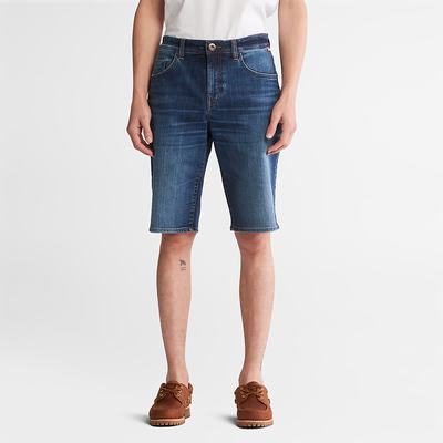 Pánské Šortky Timberland Canobie Lake Denim Indigo | TI59863-702