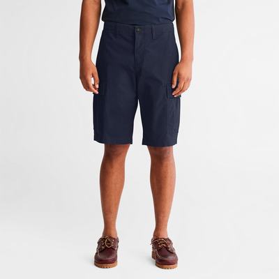 Pánské Šortky Timberland Cargo Tmavě Blankyt | TI56892-689