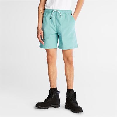 Pánské Šortky Timberland Progressive Utility Tyrkysové | TI92407-762