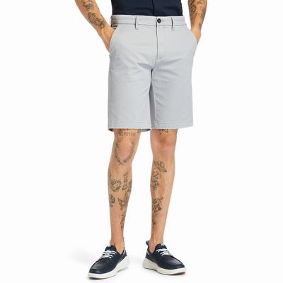 Pánské Šortky Timberland Squam Lake Stretch Chino Šedé | TI10473-816