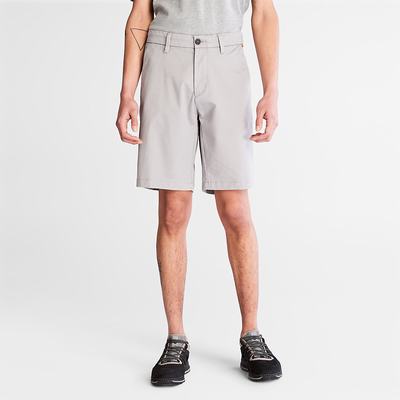 Pánské Šortky Timberland Squam Lake Stretch Chino Světle Šedé | TI30154-754