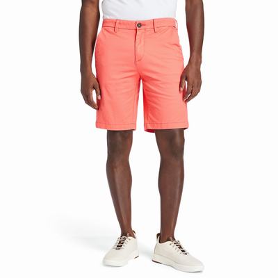 Pánské Šortky Timberland Squam Lake Stretch Chino Červené | TI34561-159