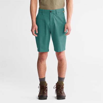 Pánské Šortky Timberland Squam Lake Stretch Chino Zelene | TI48163-561