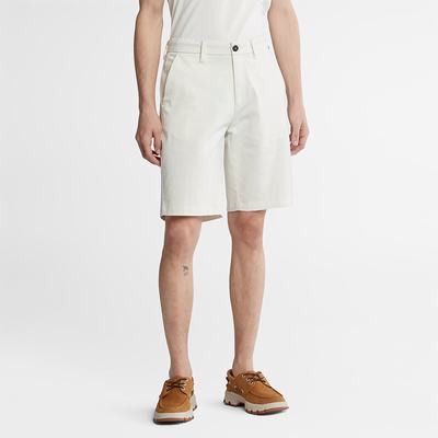 Pánské Šortky Timberland Squam Lake Stretch Chino Bílé | TI84310-756