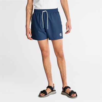 Pánské Šortky Timberland Sunapee Lake Swim Tmavě Blankyt | TI27064-658