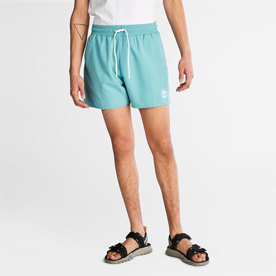 Pánské Šortky Timberland Sunapee Lake Swim Tyrkysové | TI53689-572